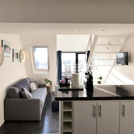 Mini Duplex Vue Exposition Sud 아파트 *