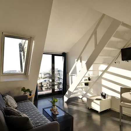 아파트 Mini Duplex Vue Exposition Sud 도빌