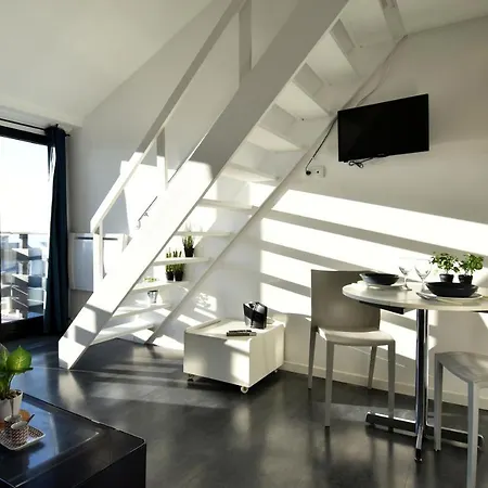 Mini Duplex Vue Exposition Sud * Ντοβίλ